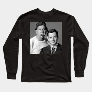 Oscar Madison And Felix Unger The Odd Couple TV Show 1970 Long Sleeve T-Shirt